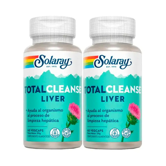 Solaray Total Cleanse Liver Pack 2 x 60 Cápsulas