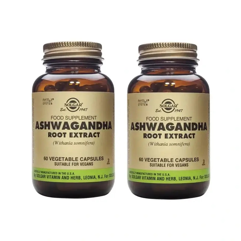 Solgar Ashwagandha, 2X60 Cápsulas