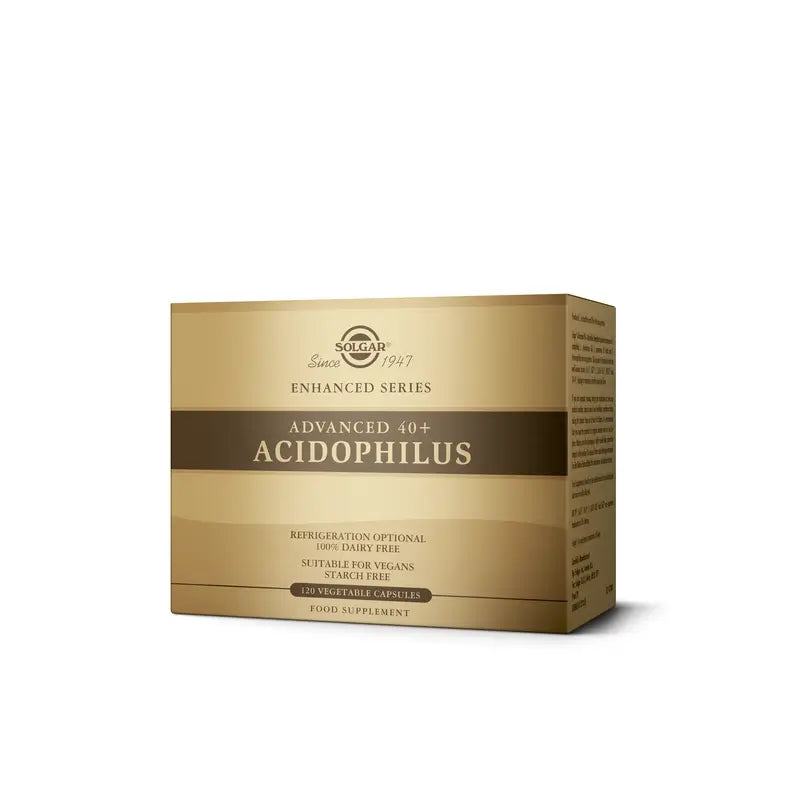 Solgar 40+ Acidophilus Advanced, 2x60 cápsulas