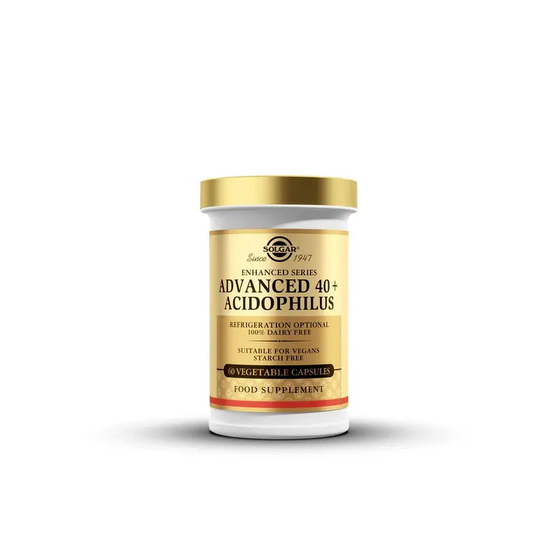 Solgar 40+ Acidophilus Advanced, 60 Cápsulas