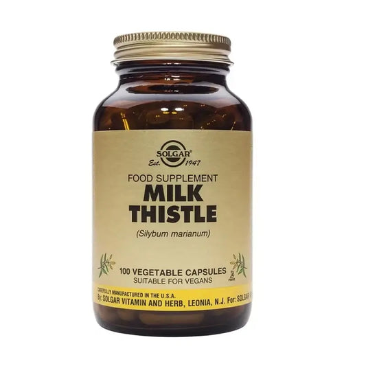Solgar Milk Thistle, 100 Cápsulas