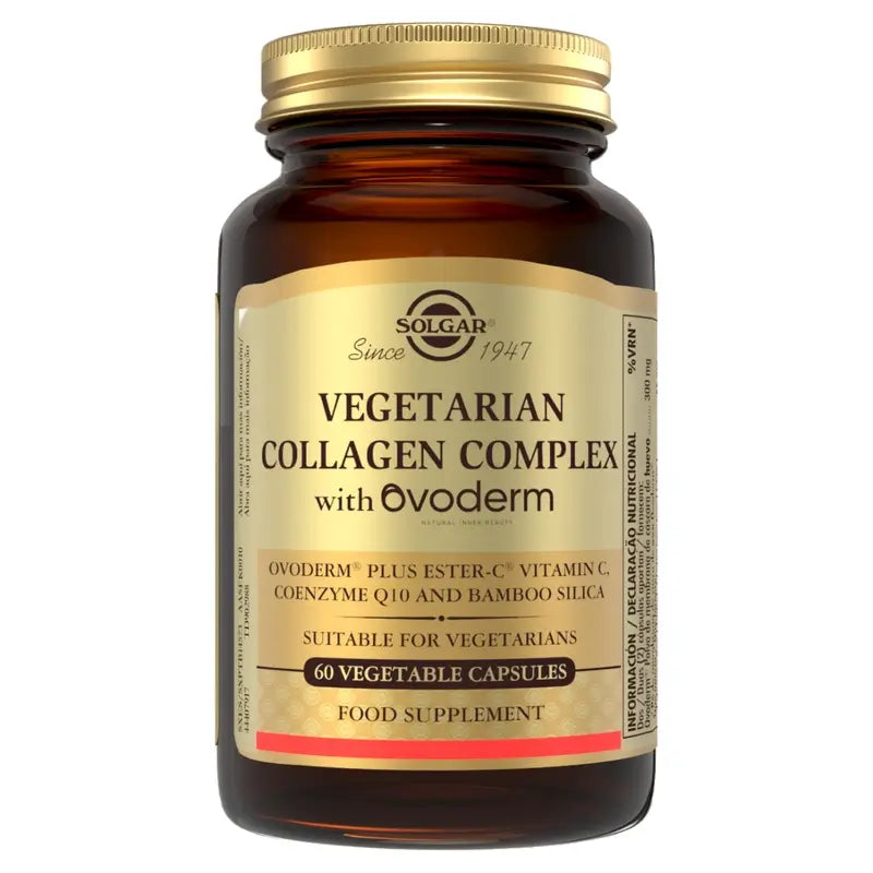 Solgar Colagénio Vegetariano Ovoderm, 60 Cápsulas Vegetais