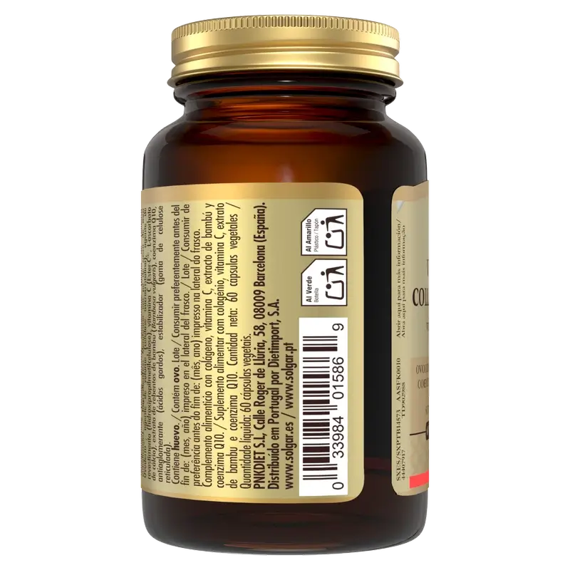 Solgar Colagénio Vegetariano Ovoderm, 60 Cápsulas Vegetais