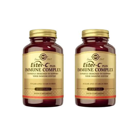 Solgar Ester-C Immune Complex, 2X60 Cápsulas