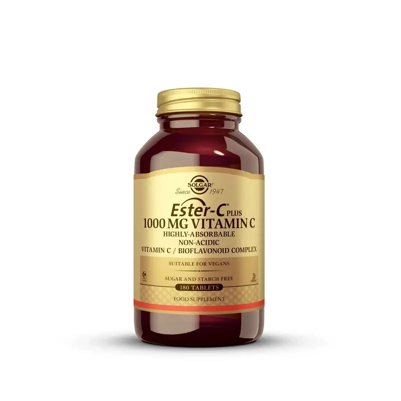Solgar Ester-C Plus 1000mg, 180 Comprimidos