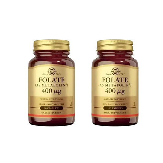 Solgar Folato 400Mcg, 2X100 Comprimidos