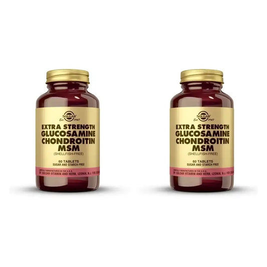Solgar Glucosamine Chondroitin Msm, 2X60 Comprimidos