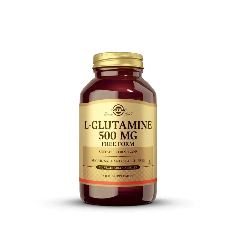 Solgar L-Glutamina 500mg, 250 Cápsulas