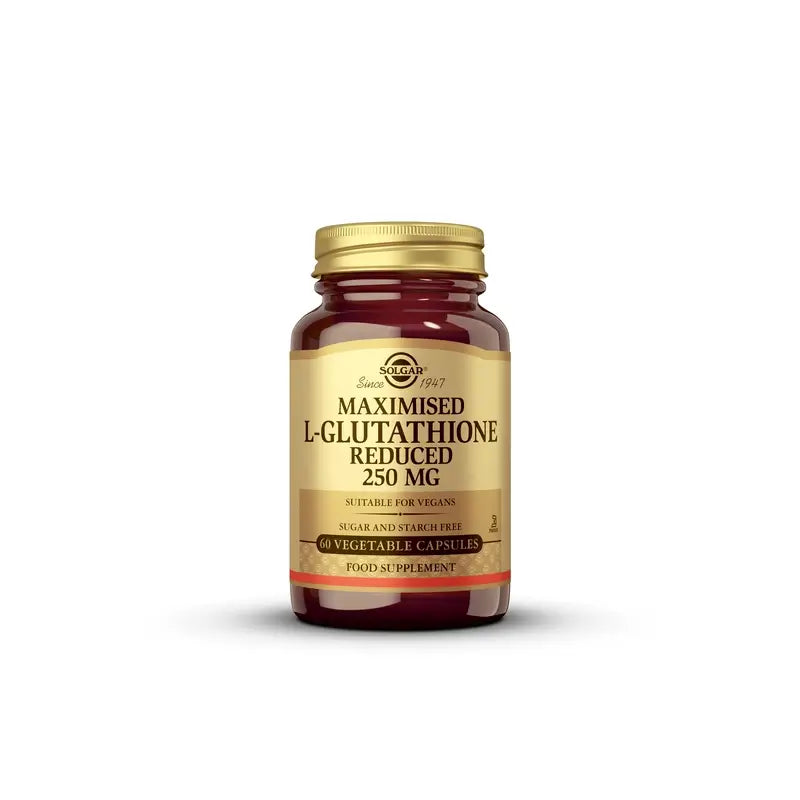 Solgar L-glutat Max 250mg, 60 Cápsulas