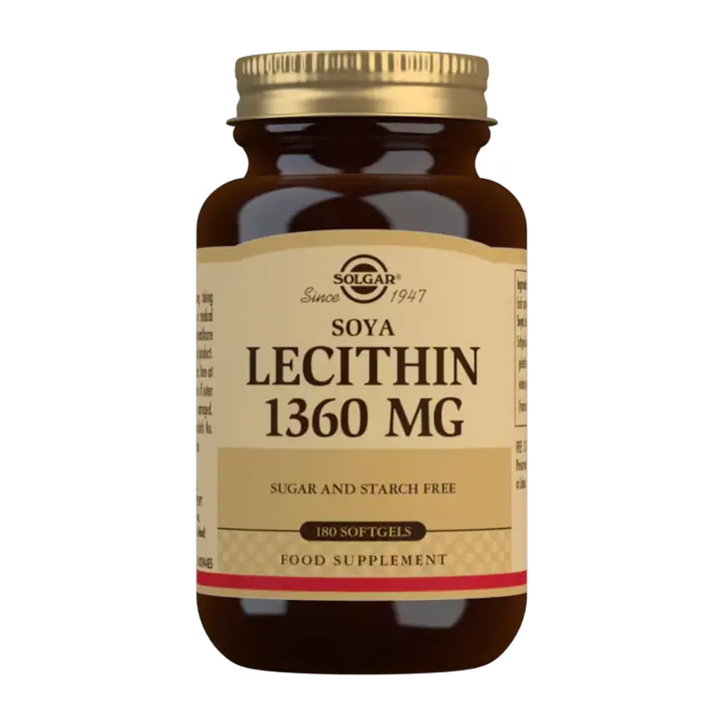 Solgar Lecitina 1360mg, 180 Cápsulas