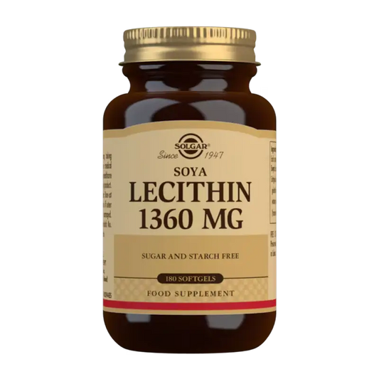 Solgar Lecitina 1360mg, 180 Cápsulas