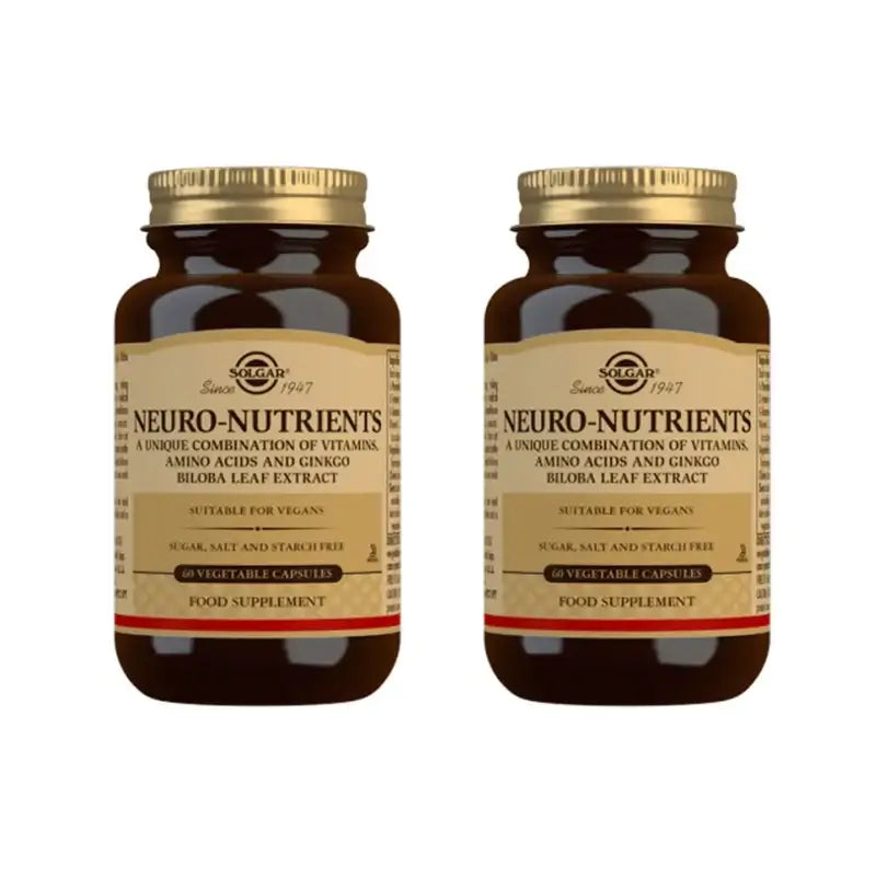 Solgar Neuro-Nutrients, 2X60 Cápsulas