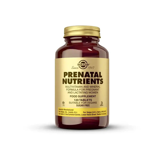 Solgar Nutrients Prenatals, 120 comprimidos