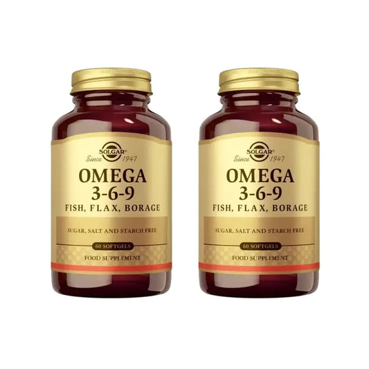 Solgar Omega 3-6-9, 2X60 Cápsulas