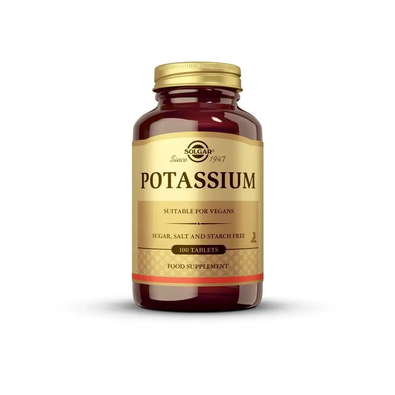 Solgar Potassium, 100 comprimidos