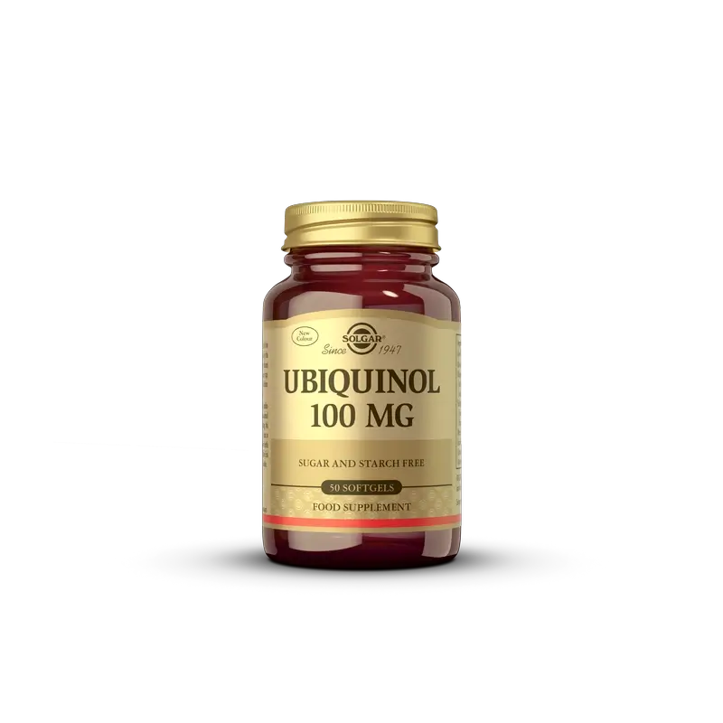 Solgar Ubiquinol 100 mg, 50 cápsulas de gelatina mole