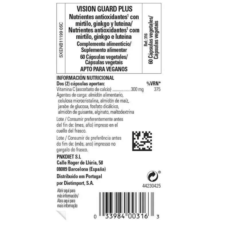 Solgar Vision Guard Plus 60 cápsulas vegetais