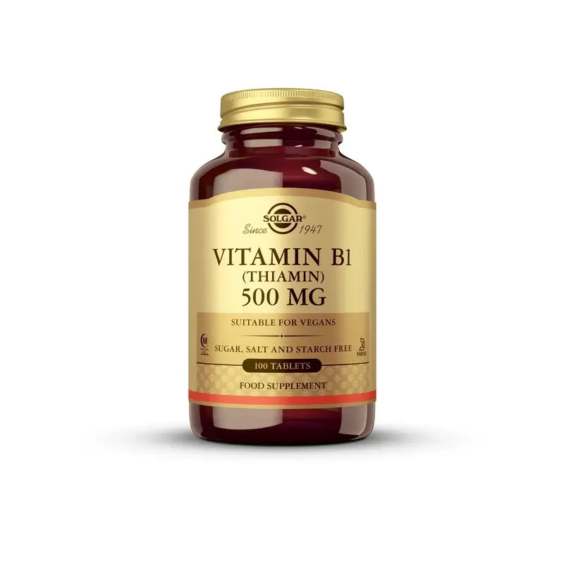 Solgar Vitamina B1 500 mg, 100 comprimidos