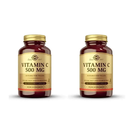 Solgar Vitamina C 500 Mg, 2X100 Cápsulas