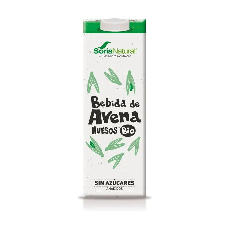Soria Natural Bebida Vegetal de Aveia com Algas-Cálcio 1Lt 6Uds.
