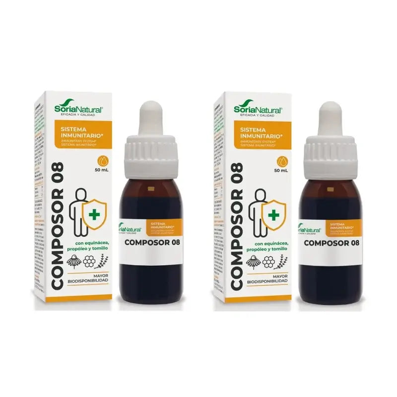 Soria Natural Composor 08, 2X50 Ml