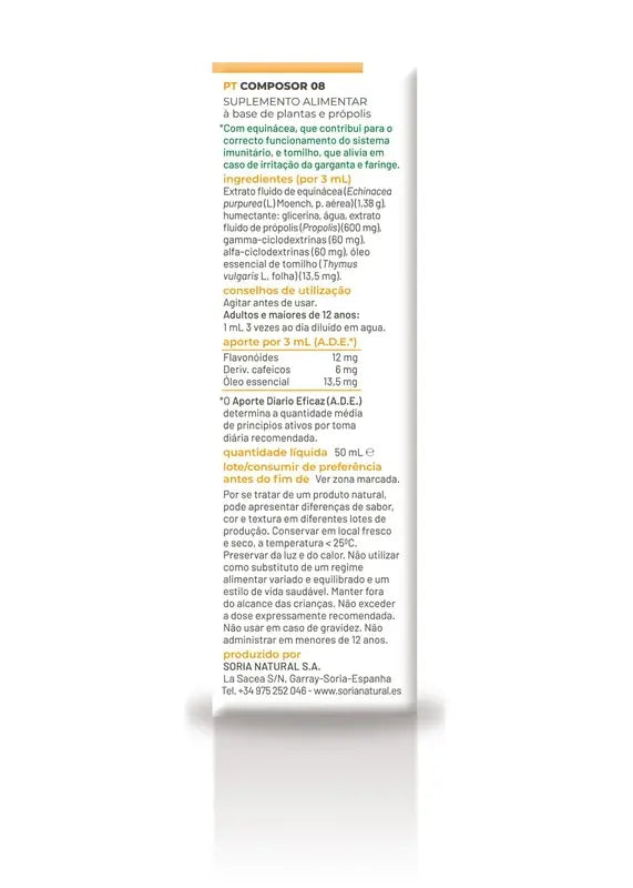 Soria Natural Composor 08, 50 ml