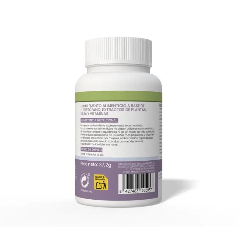 Sotya 5HTP+B6+Biotina+Mg+Gaba+Rhodiola 620mg, 60 cápsulas vegetais