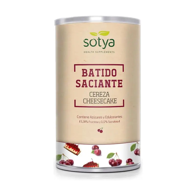 Sotya Satiating Shakes 550G Cheesecake Cherry Flavour Powder, 550 gramas