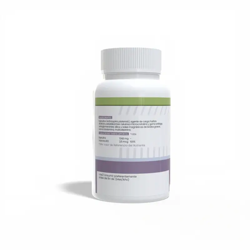 Sotya Spirulina + B12 400 Mg , 200 cápsulas