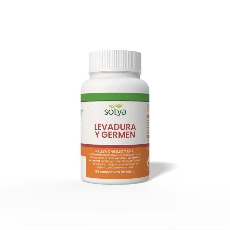 Sotya Levedura de Cerveja + Germe de Trigo 125 Comprimidos
