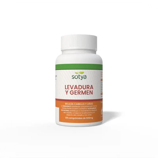 Sotya Levedura de Cerveja + Germe de Trigo 125 Comprimidos