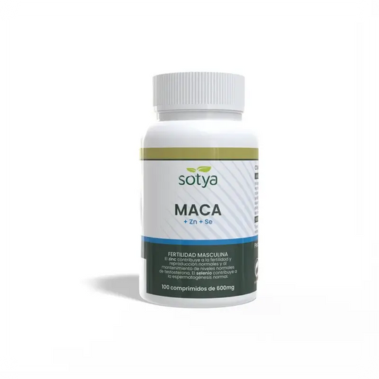 Sotya Maca + Zn + Se 100 comprimidos 600mg