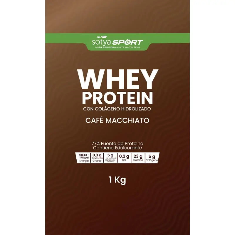 Sotya Whey Protein Cafe Macchiato Doypack , 1000 gramas