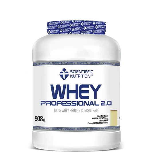 Scientiffic Nutrition Whey Professional 2.0 Creme de baunilha, 908 g