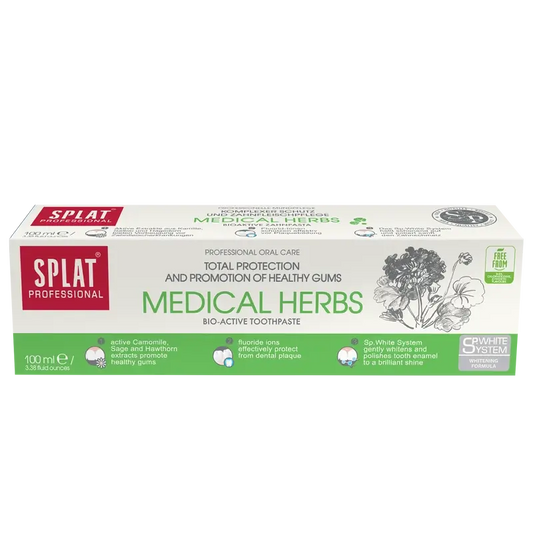 Pasta de dentes de ervas medicinais Splat Professional , 100 ml