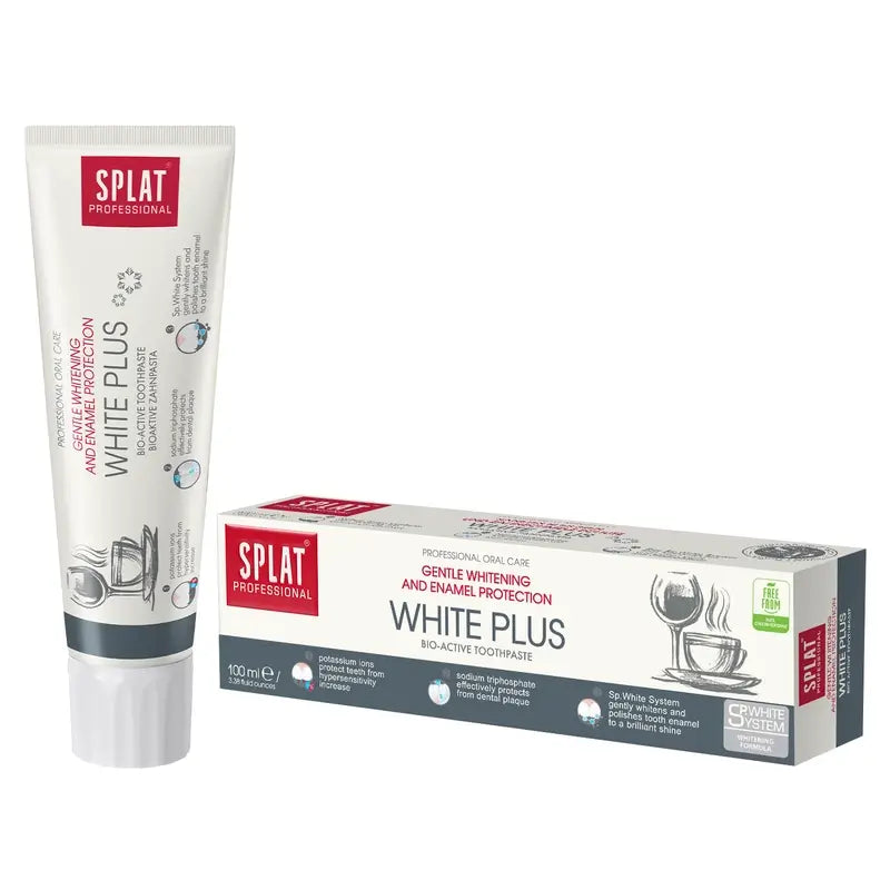 Pasta de dentes Splat White Plus Professional, 100 ml