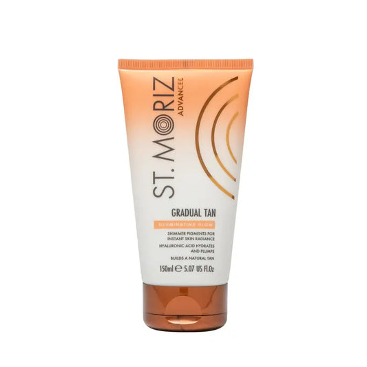 St Moriz Glow Loção Autobronzeadora Iluminadora Avançada Gradual , 150 ml