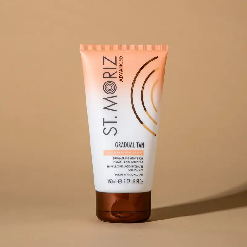 St Moriz Glow Loção Autobronzeadora Iluminadora Avançada Gradual , 150 ml
