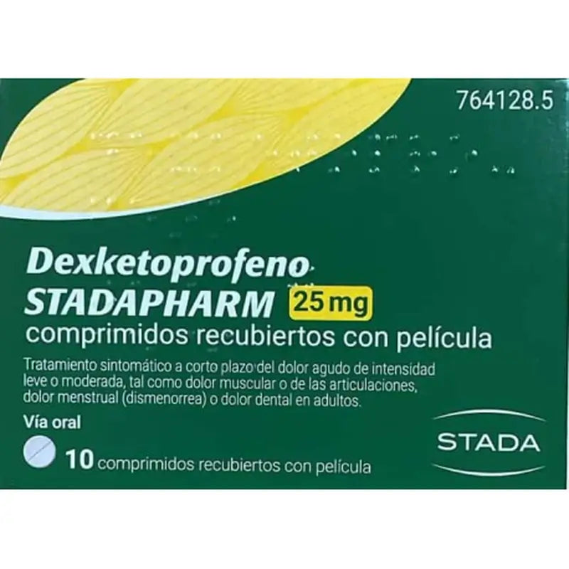 Dexketorpofen Stada 25 Mg, 10 comprimidos