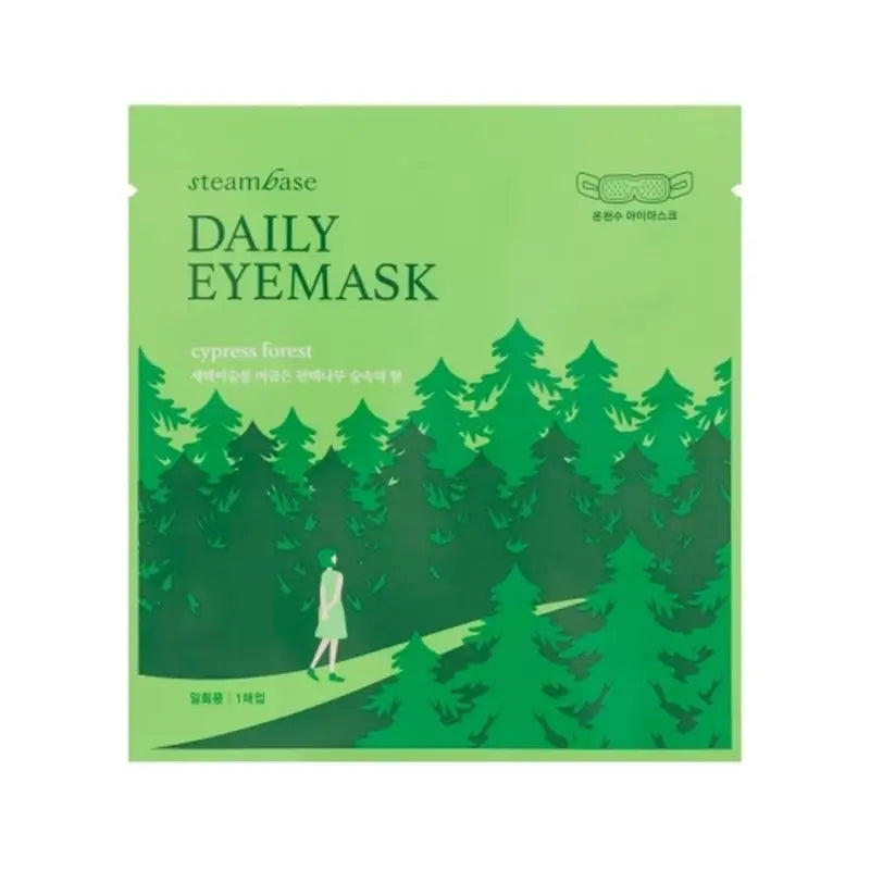 Steambase Daily Eyemask Cypress Forest , 1 unid.