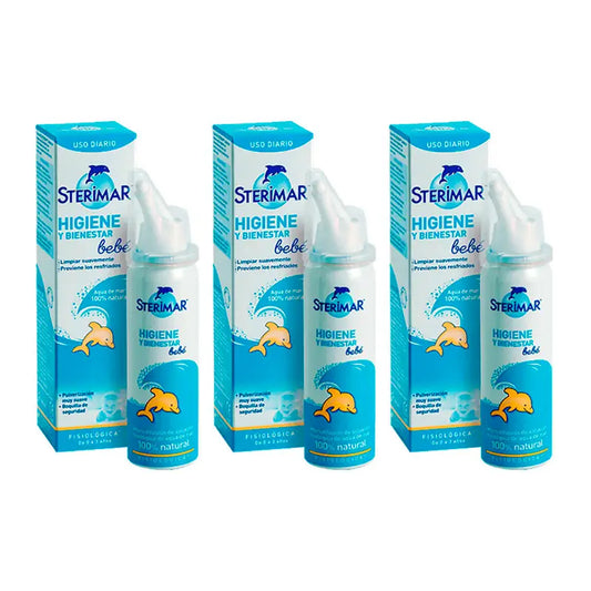 Sterimar Triplo Hygiene & Wellness Baby, 3 x 100 ml