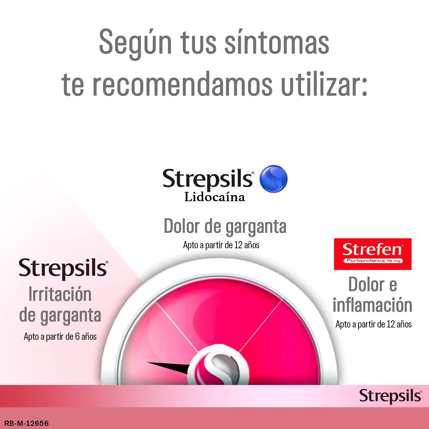 Strepsils Strawberry, 24 pastilhas