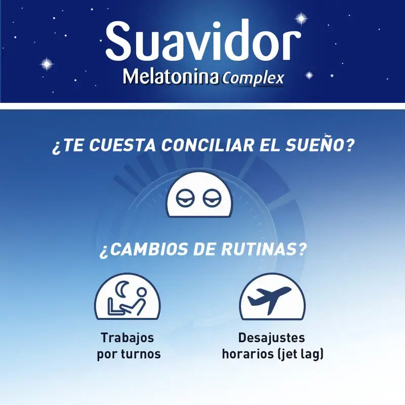 Suavidor Melatonin Complex, 30 Comprimidos