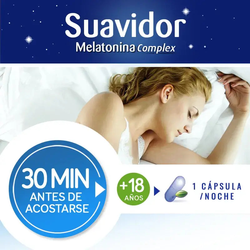 Suavidor Melatonin Complex, 30 Comprimidos