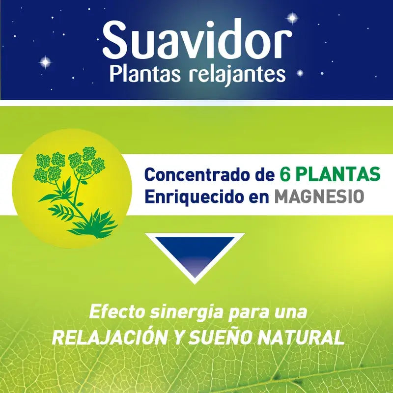 Suavidor Plantas Calmantes, 45 cápsulas