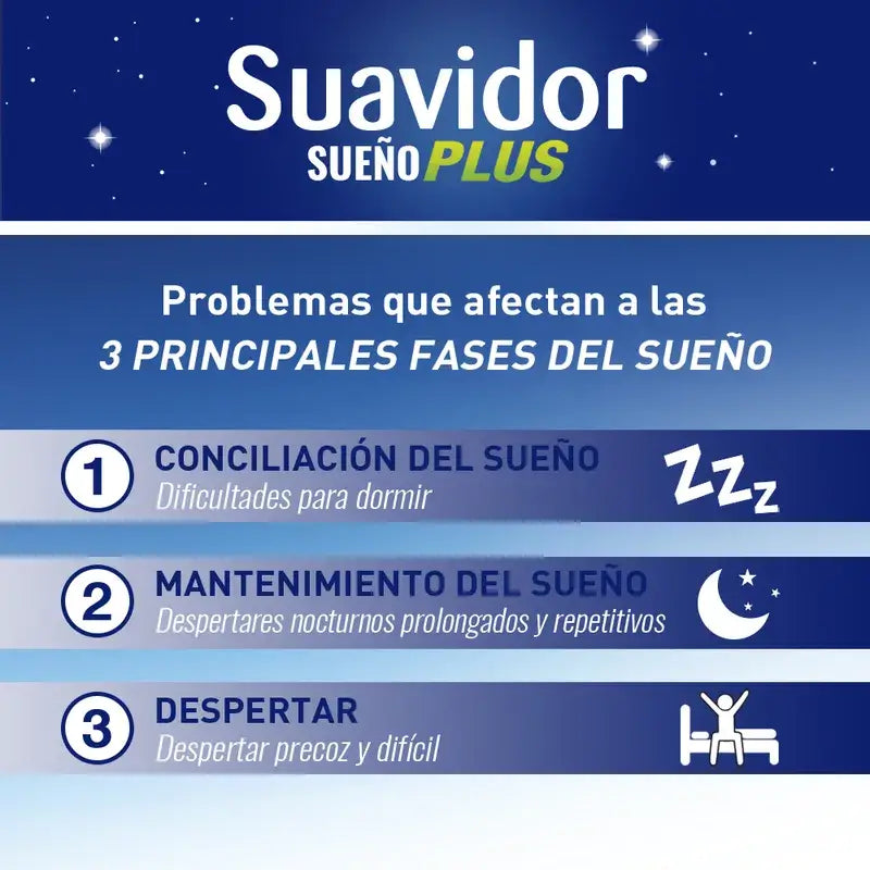 Suavidor Sueño Plus Tricapa, 30 comprimidos