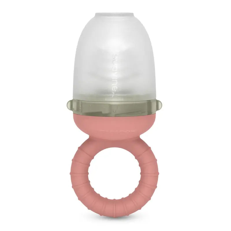 Suavinex Silicone Anti-Sufocação Feeder, +6 Meses, Rosa