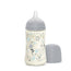 Suavinex Biberão 270 Ml, Fluxo Médio (M), +3 Meses, Azul Flores do País das Maravilhas