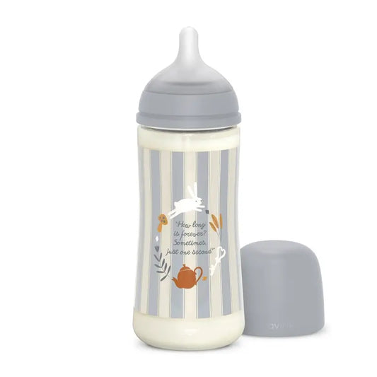 Suavinex Biberão 360 Ml, Fluxo denso (L), +6 meses, Azul maravilha