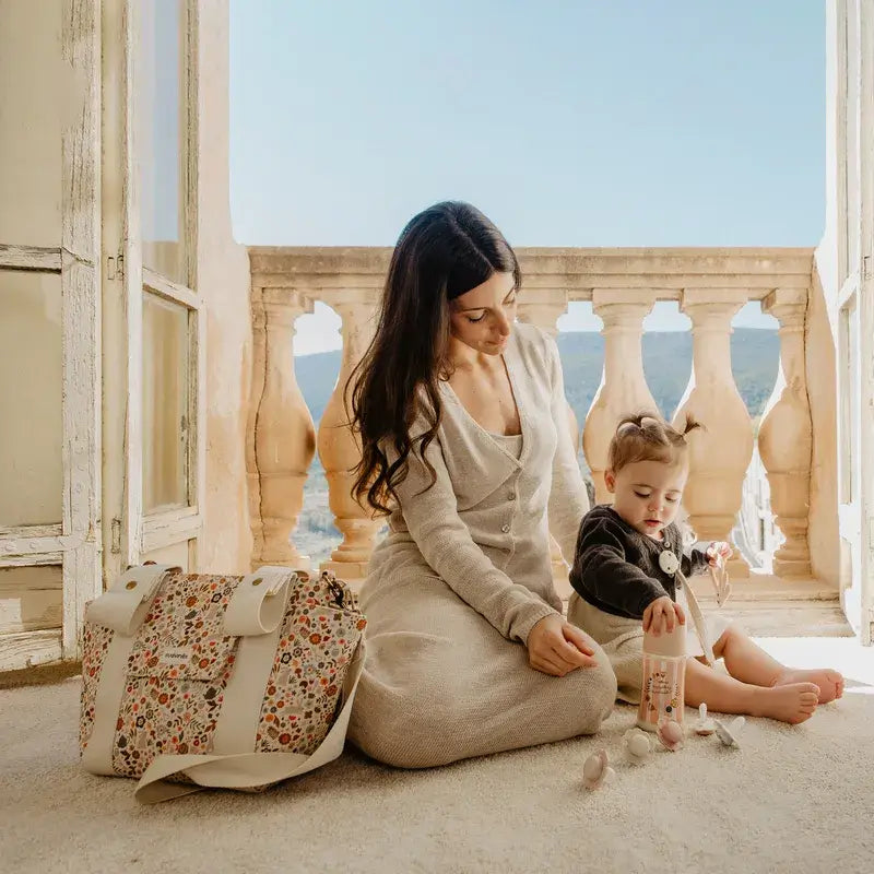 Suavinex Biberão 360 Ml, fluxo denso (L), +6 meses, Rosa maravilha